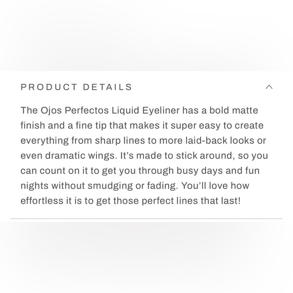 New Araceli Ojos Perfectos Liquid Eyeliner in Cafe - Picture 7 of 8